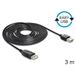 Delock kabel EASY-USB 2.0-A samec > USB 2.0-A samice,prodlužující 3 m