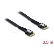 Delock Kabel PCIe 4.0 Slim SAS SFF-8654 4i na Slim SAS SFF-8654 4i, 0,5 m