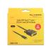 Delock Kabel USB Type-C™ samec > DVI 24+1 samec (DP Alt Mód) 4K 30 Hz 1 m černý