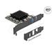 Delock Karta PCI Express x4 na 1 x USB 20 Gbps USB Type-C™ + 2 x USB 10 Gbps Typ-A - Low Profile Form Factor