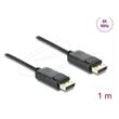 Delock Koaxiální kabel DisplayPort 8K 60 Hz s pleteným opláštěním 1 m