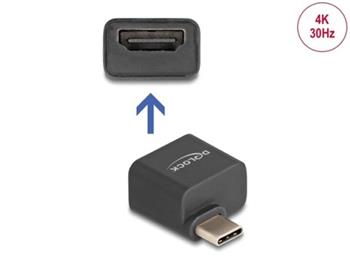 Delock Mini adaptér ze zástrčky USB Type-C™ na zásuvku HDMI (režim DP Alt), 4K