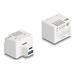 Delock Modul Keystone s nabíjecími porty USB Typ-A a USB Type-C™, PD 20 W, bílý