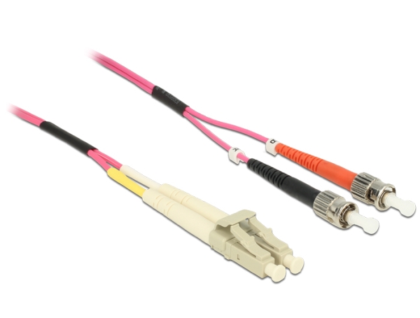 Delock optický kabel LC / ST Multimode OM4 10 m