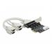 Delock PCI Express Karta na 4 x Sériový RS-232 se zdrojem napětí 5 V / 12 V