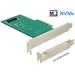 Delock PCI Express x4 Card > 1 x internal NVMe M.2 Key M 110 mm - Low Profile Form Factor