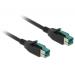 Delock PoweredUSB Kabel Stecker 12 V > PoweredUSB Stecker 12 V 4 m for POS Drucker and Terminals