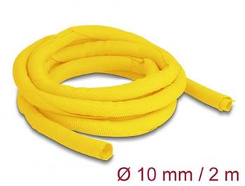 Delock Samouzavírací tkaninové opláštění, tepelně odolné 2 m x 10 mm, žlutá