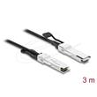 Delock Twinax kabel QSFP28 samec na QSFP28 samec 100 Gbps 3 m