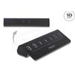 Delock USB 10 Gbps Hub se 3 porty USB Type-C™ a 4 porty USB Typ-A