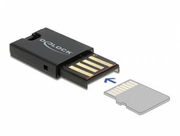 Delock USB 2.0 čtečka karet pro paměťové karty Micro SD