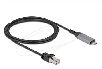 Delock USB LAN kabel z rozhraní USB Type-C™ na RJ45 Gigabit Ethernet, 3 m