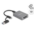 Delock USB Type-C čtečka karet pro paměťové karty SD a CFexpress typu B - poškozený obal