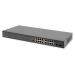 DIGITUS 16-Port Gigabit + 2-Port Gigabit SFP Multi-Mode Unmanaged PoE Switch