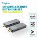 DIGITUS 4K/60Hz Wireless HDMI Extender Set, 150m, grey