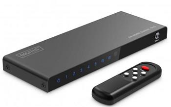 DIGITUS 5x1 HDMI Switch, 4K/60Hz HDCP 2.2