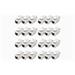 Digitus CAT 6A Keystone Jack, shielded,Re-embedded 500 MHz acc. ISO/IEC 11801:2002 AM2:2009/09, tool free connec., set 24 pcs