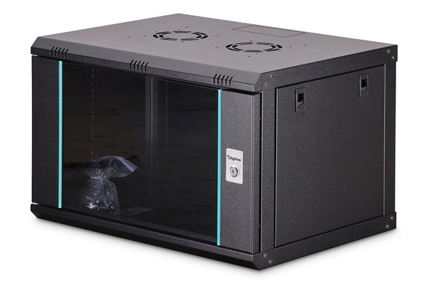 DIGITUS DN-37101 Nástěnná skříň 7U, Dynamic-N, 19", 600x400mm, nesmontovaná černá (RAL 9005)