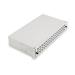 Digitus Fiber Optic Sliding Splice Box, 2U 483 mm (19") including M 25 screw, grey RAL 7035 without front panel