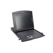 Digitus Modular console with 19" TFT (48,3cm), 8-port KVM & Touchpad, french keyboard