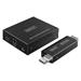 DIGITUS USB 3.2 Gen1 Fiber Extender, 5 Gbps, 4 porty: 3x USB-A / 1x USB-C, 300m