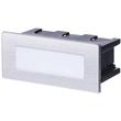 Emos orientační vestavné LED svítidlo 123x53, 1.5W, 55 lm, WW teplá bílá, IP65
