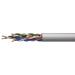 Emos UTP kabel CAT 5e PVC Basic, drát, měď (Cu), AWG24, šedý, 305m, box