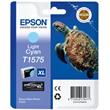EPSON cartridge T1575 vivid light cyan (želva)