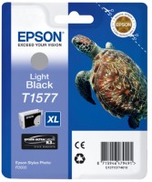 EPSON cartridge T1577 light black (želva)