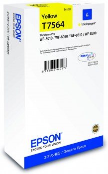 EPSON cartridge T7564 yellow (WF-8xxx)