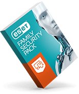 ESET Family Security Pack 7 zariadení + update na 3 roky - elektronická licencia