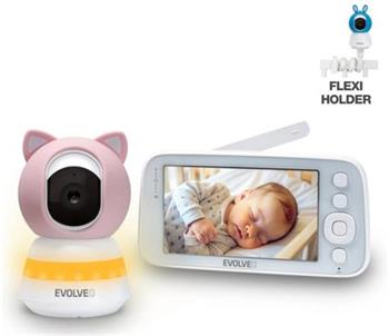 EVOLVEO Baby monitor N4, dětská chůvička, audio i