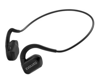 EVOLVEO BoneSwim Lite MP3 8GB, bezdrátová sluchátka s mikrofonem na lícní kosti,