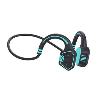 EVOLVEO BoneSwim MP3 16GB, bluetooth bezdrátová sluchátka s mikrofonem na lícní