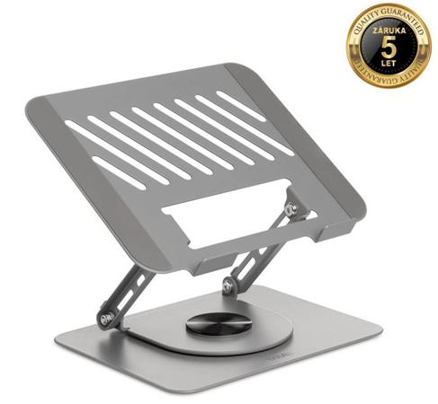 EVOLVEO CoolGuy, stojan pod notebook, 17", záruka 5 let, šedý