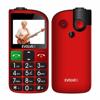 EVOLVEO EasyPhone FL, telefon pro seniory s nabíjecím stojánkem, 2,3" 320 x 240/