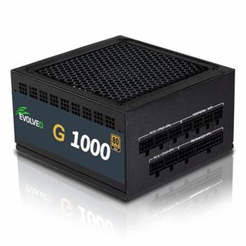EVOLVEO G1000 PCIe 5.0, zdroj 1000W, ATX 3.0, 80+ GOLD, 90% účinnost, aPFC, 140m