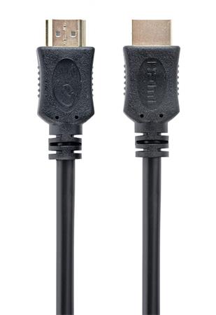 GEMBIRD Kabel HDMI-HDMI 4,5m, 1.4, M/M stíněný, zlacené kontakty, CCS, ethernet, černý