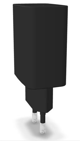 GEMBIRD, Nabíječka USB, 2x port, 20W, rychlé nabíjení, černá