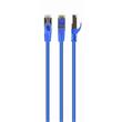 GEMBIRD S/FTP Cat. 6A LSZH patch cord modrý 3m