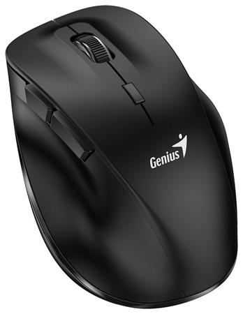 Genius Ergo 8230S Myš, bezdrátová, ergonomická, optická, 2,4GHz, 1600DPI, 6 tlačítek, AI Copilot, USB přijímač, černá