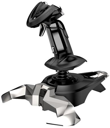 Genius GX Gaming MaxFire F27,Joystick, drátový, pro PC, 4směrový, 12 tlačítek, USB, černo-stříbrný