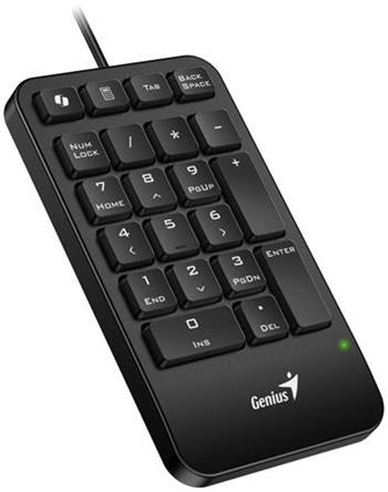 Genius NumPad 125, Klávesnice, numerická, drátová, slim design, Copilot klávesa,