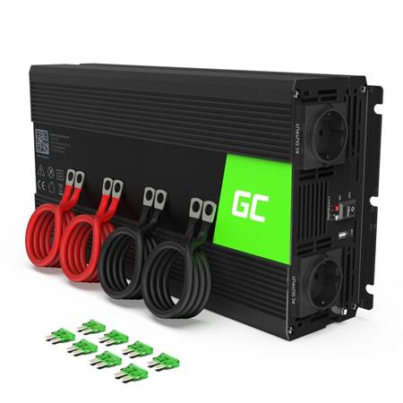 Green Cell Power Inverter 24V to 230V 2000W/4000W Pure sine wave