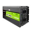 Green Cell PowerInverter - PowerInverter LCD 48V 5000W/10000W měnič do auta s displejem - čistá sinusovka