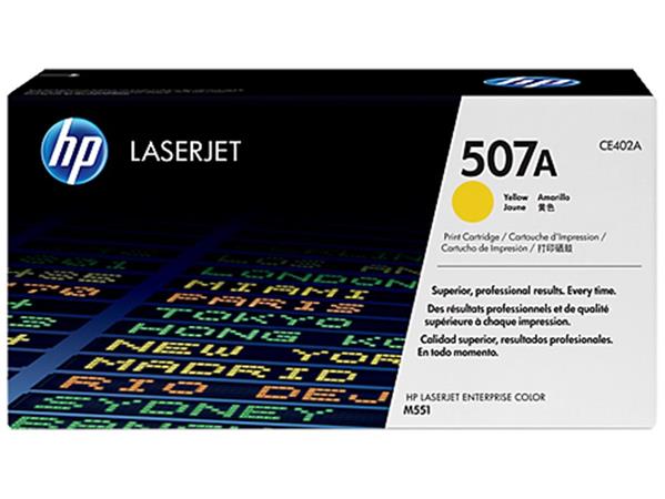HP 507Y - žlutý Contract Toner, CE402YH (MPS)