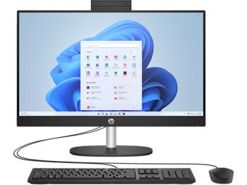HP AIO 24-cr0004nc/24'' IPS FHD AG/Ryzen 7 7730U/16GB/1TB SSD/AMD Graphics/5xUSB/1xHDMI/RJ45/90W/2y/WIN 11 Home/Black