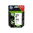 HP Ink Cartridge 303/Black/Tricolor/200/165 stran/2-Pack