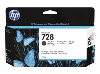 HP Ink Cartridge 728/Matte Black/130 ml