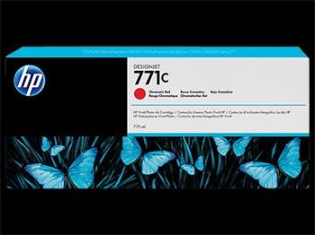 HP Ink Cartridge 771C/Red chromatic/775 ml